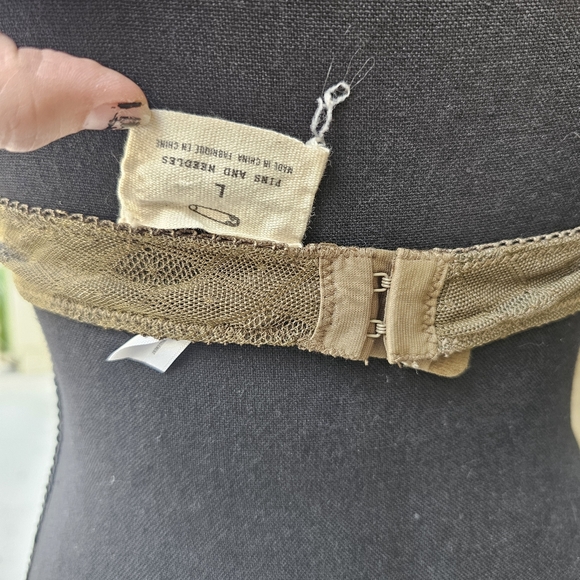 Urban Outfitters Pins & Needles Bralette Olive Green - Picture 11 of 12